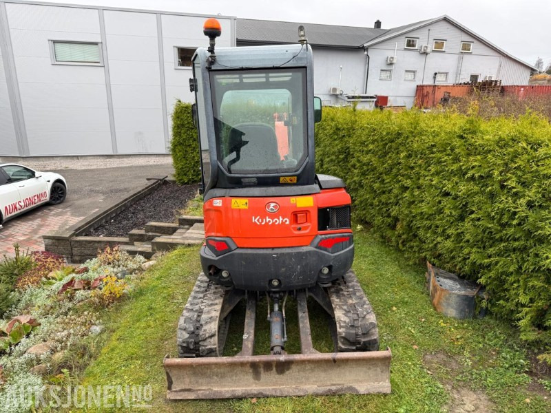 2016 Kubota U27-4 MINIGRAVER ROTOR 2 SKUFFER SERVICEHISTORIKK 2430 TIMER - Мини багер: снимка 5 2016 Kubota U27-4 MINIGRAVER ROTOR 2 SKUFFER SERVICEHISTORIKK 2430 TIMER - Мини багер: снимка 5