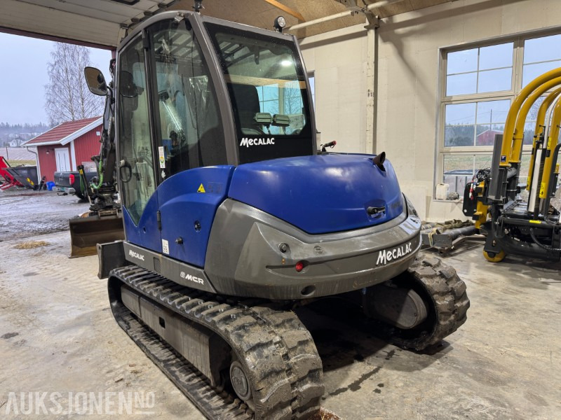 2016 Mecalac 8MCR-T4 gravemaskin - Багер: снимка 3 2016 Mecalac 8MCR-T4 gravemaskin - Багер: снимка 3