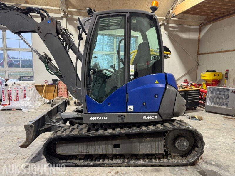 2016 Mecalac 8MCR-T4 gravemaskin - Багер: снимка 4 2016 Mecalac 8MCR-T4 gravemaskin - Багер: снимка 4