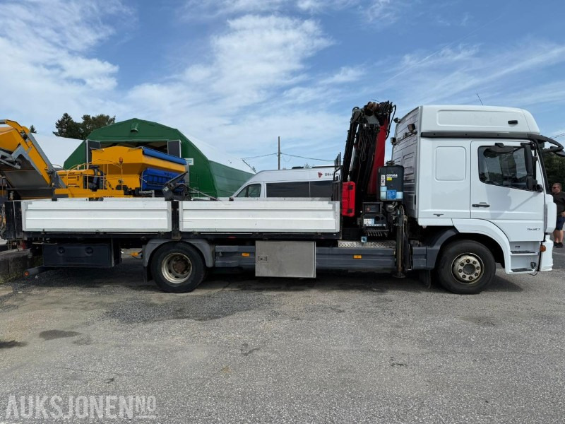 2016 Mercedes-Benz ATEGO 1530L kranbil m/ COPMA 130A.4 kran - Камион с кран: снимка 4 2016 Mercedes-Benz ATEGO 1530L kranbil m/ COPMA 130A.4 kran - Камион с кран: снимка 4