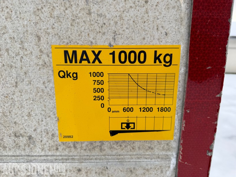 2016 Mercedes-Benz Atego 816 planbil med Zepro løftelem - C1 førarkort - Eu godkjent - Бордови камион: снимка 5 2016 Mercedes-Benz Atego 816 planbil med Zepro løftelem - C1 førarkort - Eu godkjent - Бордови камион: снимка 5