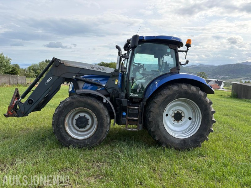 2016 New Holland T6.160 AC 50kmt med frontlaster - Трактор: снимка 4 2016 New Holland T6.160 AC 50kmt med frontlaster - Трактор: снимка 4