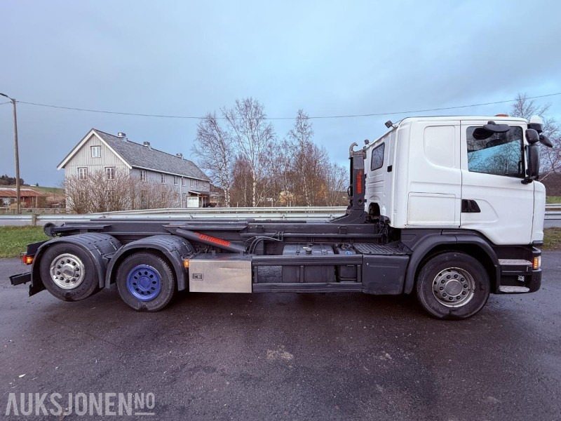 2016 Scania G450 EURO 6 444933 km - Styrbar boggi og Webasto - Мултилифт с кука камион: снимка 4 2016 Scania G450 EURO 6 444933 km - Styrbar boggi og Webasto - Мултилифт с кука камион: снимка 4
