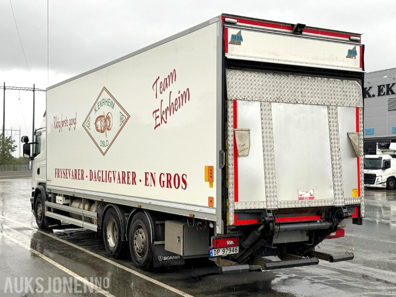 Камион фургон 2016 Scania G450 med 2-soners kjøl- og frys, 1 eier, 2 kjølesoner, Gullavtale, Zepro, Onspot kjettinger, ryggekamera: снимка 7