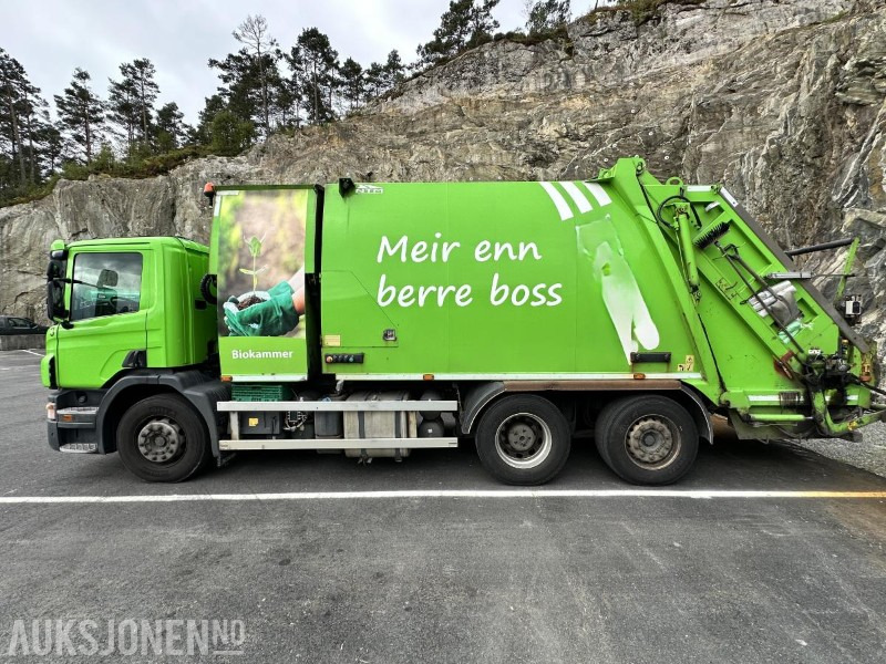 2016 Scania P320 Komprimatorbil - 2 kammer Inkl. biokammer/MTM påbygg - Боклукчийска кола: снимка 2 2016 Scania P320 Komprimatorbil - 2 kammer Inkl. biokammer/MTM påbygg - Боклукчийска кола: снимка 2