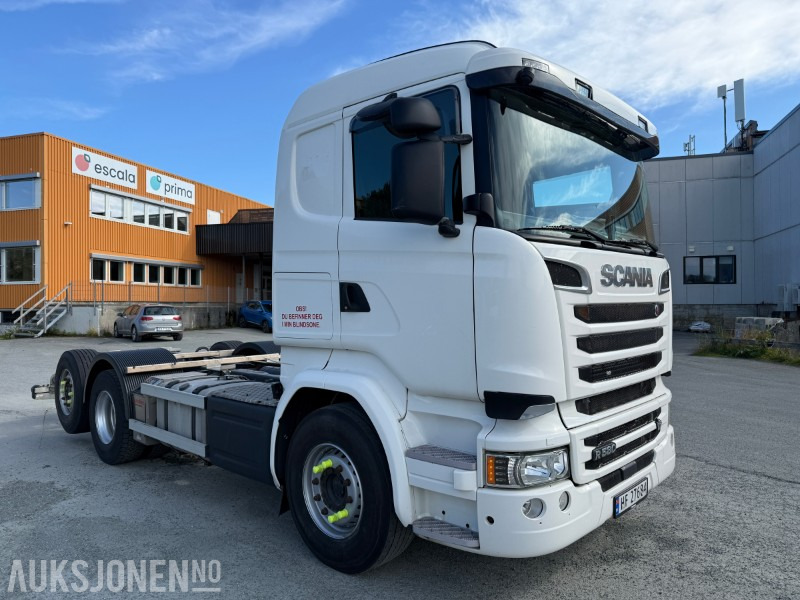 2016 Scania R580 6x2 chassis– 563.505 km / VBG / helluft - Камион цистерна: снимка 4 2016 Scania R580 6x2 chassis– 563.505 km / VBG / helluft - Камион цистерна: снимка 4