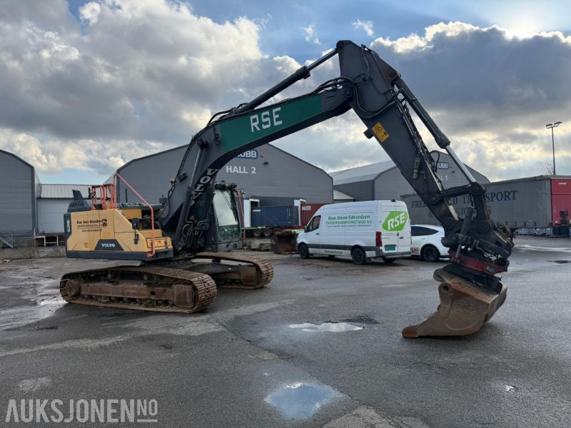 2016 Volvo EC250EL BELTEGRAVER R8 ROTOTILT TOPCON MASKINSTYRING SERVICEHISTORIKK - Багер: снимка 2 2016 Volvo EC250EL BELTEGRAVER R8 ROTOTILT TOPCON MASKINSTYRING SERVICEHISTORIKK - Багер: снимка 2