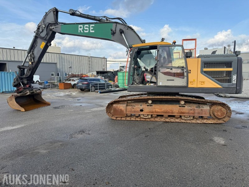 2016 Volvo EC250EL BELTEGRAVER R8 ROTOTILT TOPCON MASKINSTYRING SERVICEHISTORIKK - Багер: снимка 4 2016 Volvo EC250EL BELTEGRAVER R8 ROTOTILT TOPCON MASKINSTYRING SERVICEHISTORIKK - Багер: снимка 4