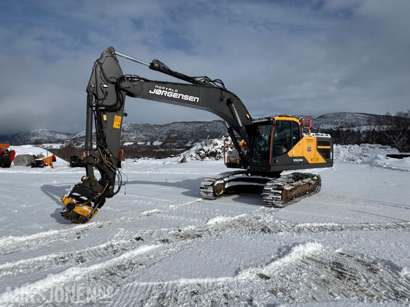 2016 Volvo EC250EL - Rotortilt - Graveskuff - Trimble GPS - 7279T - Багер: снимка 1 2016 Volvo EC250EL - Rotortilt - Graveskuff - Trimble GPS - 7279T - Багер: снимка 1