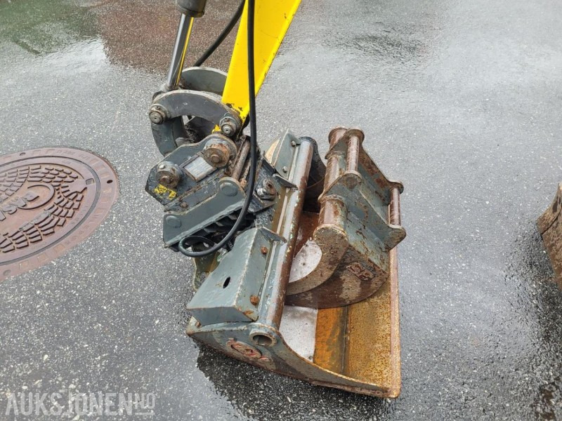Мини багер 2016 Wacker Neuson 803 Dual Power, 2 skuffer, Elektro-hydraulisk aggregat (HPU): снимка 6