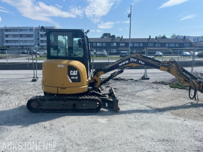 2017 Cat 303.5ECR - Мини багер: снимка 5 2017 Cat 303.5ECR - Мини багер: снимка 5