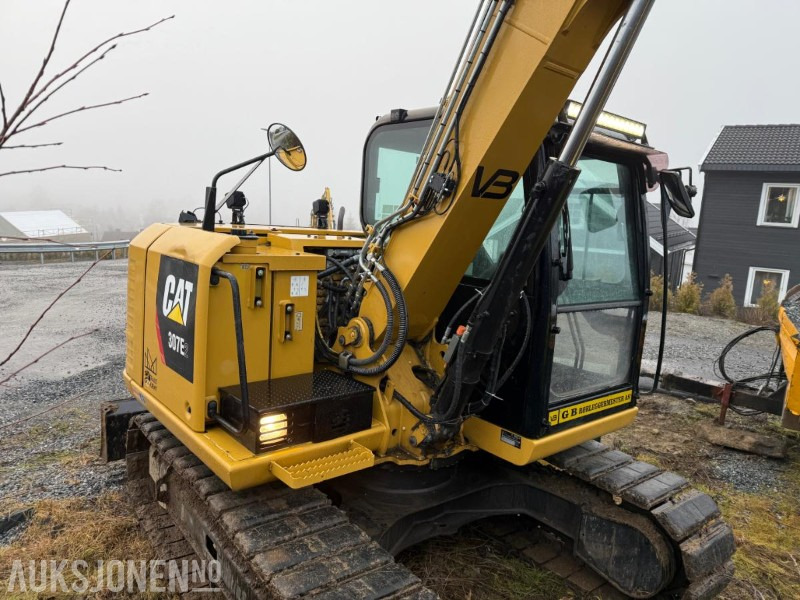 2017 Cat 307 E2 m/Tiltrotator, 3 skuffer og S50 - Багер: снимка 5 2017 Cat 307 E2 m/Tiltrotator, 3 skuffer og S50 - Багер: снимка 5