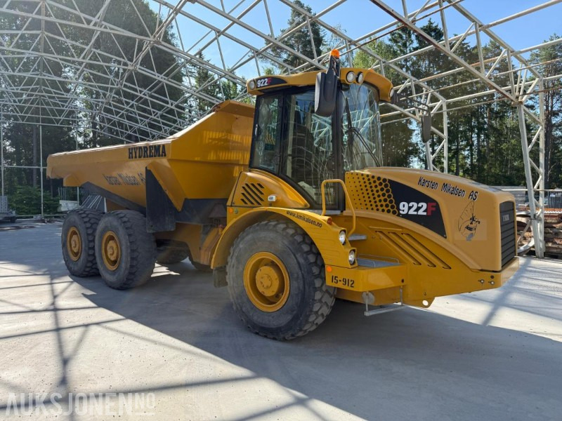 2017 Hydrema 922F 2.55 DUMPER SERVICEHISTORIKK LITE TIMER. - Самосвал: снимка 2 2017 Hydrema 922F 2.55 DUMPER SERVICEHISTORIKK LITE TIMER. - Самосвал: снимка 2
