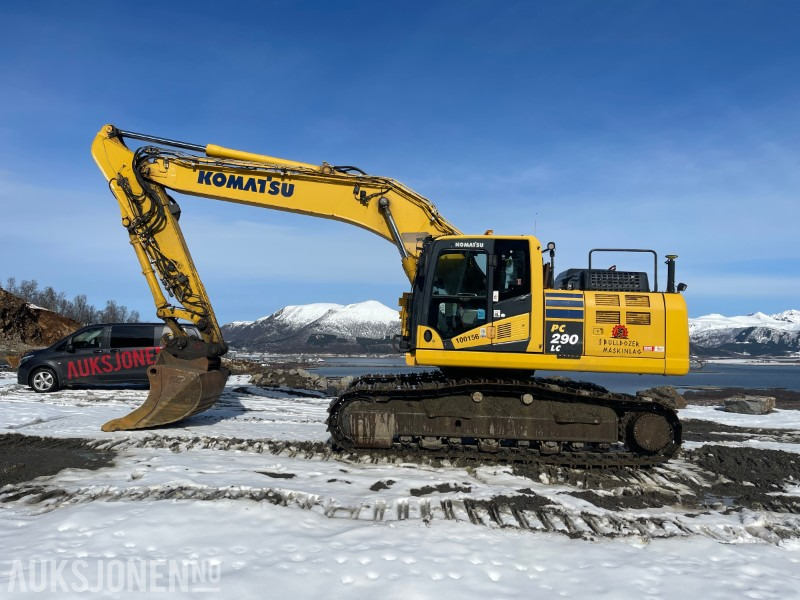2017 Komatsu PC 290 LC Gravemaskin med Montabert CPA-295 bortårn*R8 Tiltrotator*3 skuffer*Leica GPS* - Багер: снимка 3 2017 Komatsu PC 290 LC Gravemaskin med Montabert CPA-295 bortårn*R8 Tiltrotator*3 skuffer*Leica GPS* - Багер: снимка 3
