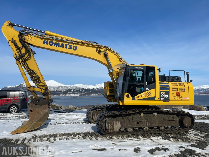 2017 Komatsu PC 290 LC Gravemaskin med Montabert CPA-295 bortårn*R8 Tiltrotator*3 skuffer*Leica GPS* - Багер: снимка 2 2017 Komatsu PC 290 LC Gravemaskin med Montabert CPA-295 bortårn*R8 Tiltrotator*3 skuffer*Leica GPS* - Багер: снимка 2