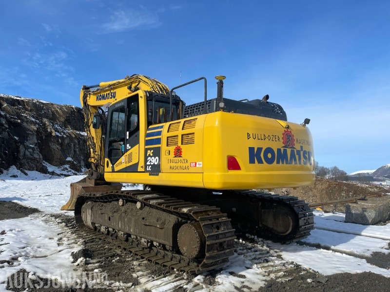 2017 Komatsu PC 290 LC Gravemaskin med Montabert CPA-295 bortårn*R8 Tiltrotator*3 skuffer*Leica GPS* - Багер: снимка 5 2017 Komatsu PC 290 LC Gravemaskin med Montabert CPA-295 bortårn*R8 Tiltrotator*3 skuffer*Leica GPS* - Багер: снимка 5