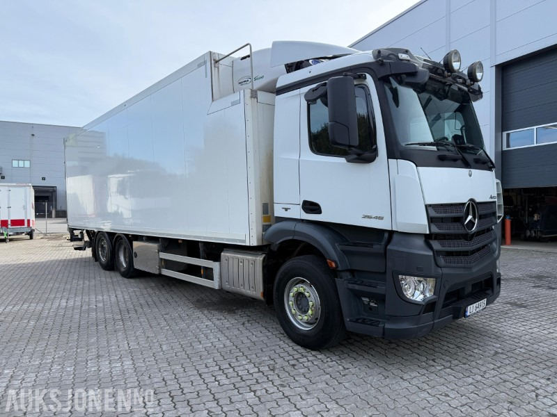 2017 Mercedes-Benz 2545L Antos skapbil med kjøling, multiratt, cruise, kjettinger, baklem, fjernkontroll - Камион фургон: снимка 3 2017 Mercedes-Benz 2545L Antos skapbil med kjøling, multiratt, cruise, kjettinger, baklem, fjernkontroll - Камион фургон: снимка 3