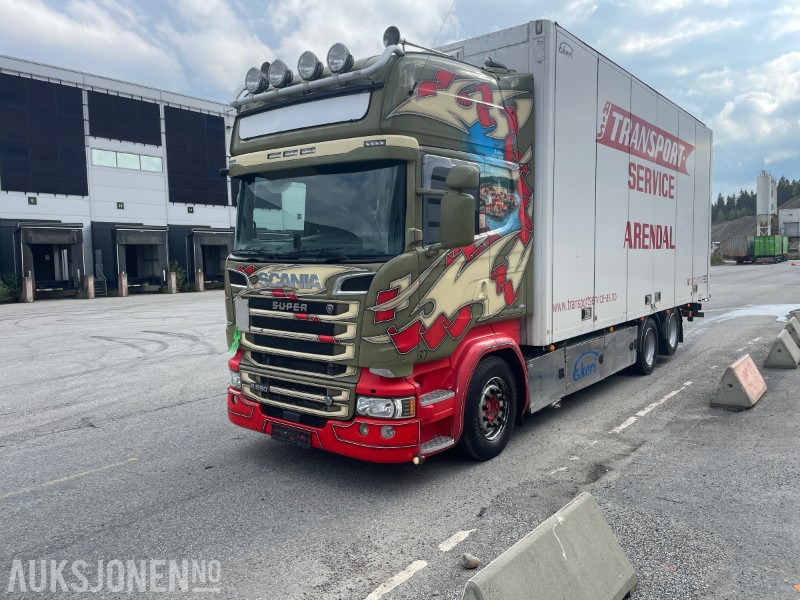 2017 Scania R-580 Ekeriskap m/fullside åpning - Камион фургон: снимка 3 2017 Scania R-580 Ekeriskap m/fullside åpning - Камион фургон: снимка 3