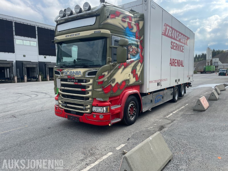 2017 Scania R-580 Ekeriskap m/fullside åpning - Камион фургон: снимка 2 2017 Scania R-580 Ekeriskap m/fullside åpning - Камион фургон: снимка 2
