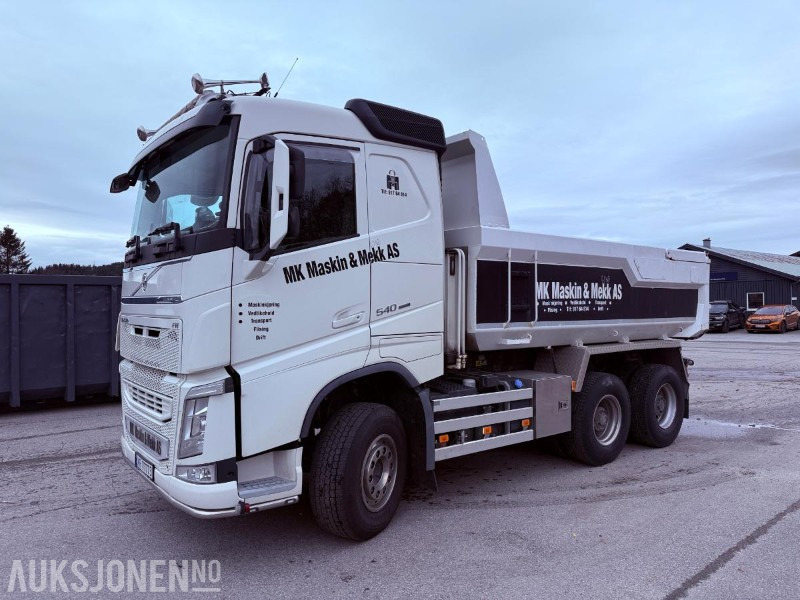 2017 Volvo 540 Tippbil 6X4 EURO 6 344830 km Anleggsmodellen - Самосвал камион: снимка 1 2017 Volvo 540 Tippbil 6X4 EURO 6 344830 km Anleggsmodellen - Самосвал камион: снимка 1