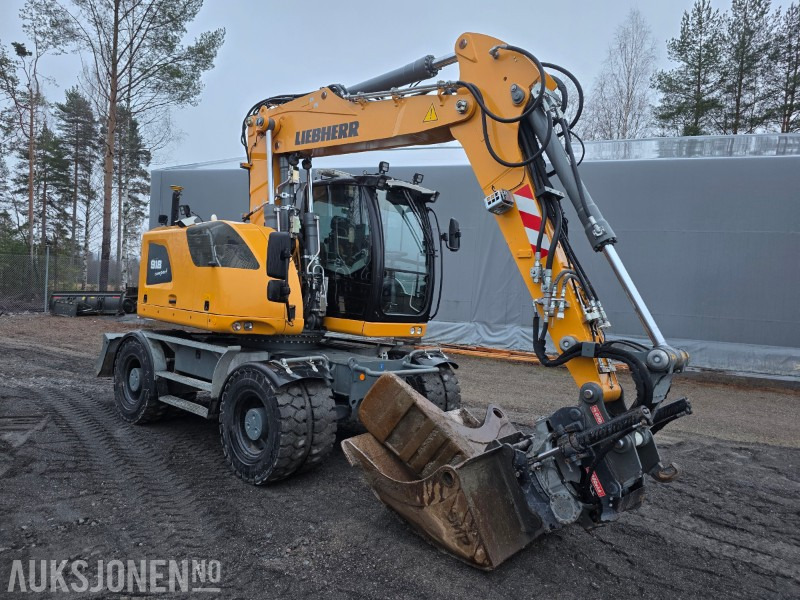 2018 Liebherr A918 compact litronic hjulgraver 18 T - Колесен багер: снимка 2 2018 Liebherr A918 compact litronic hjulgraver 18 T - Колесен багер: снимка 2