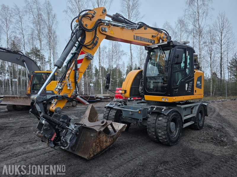 2018 Liebherr A918 compact litronic hjulgraver 18 T - Колесен багер: снимка 1 2018 Liebherr A918 compact litronic hjulgraver 18 T - Колесен багер: снимка 1
