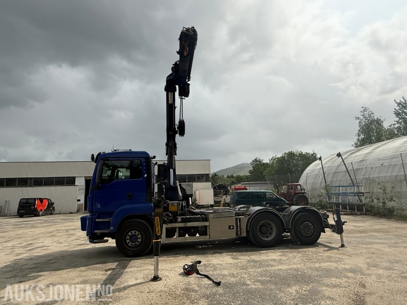 2018 MAN MAN Tgs 26.500 Kran/Tipp/Trekkvogn påbygg med Tippkasse - Euro6T - - Камион с кран: снимка 3 2018 MAN MAN Tgs 26.500 Kran/Tipp/Trekkvogn påbygg med Tippkasse - Euro6T - - Камион с кран: снимка 3