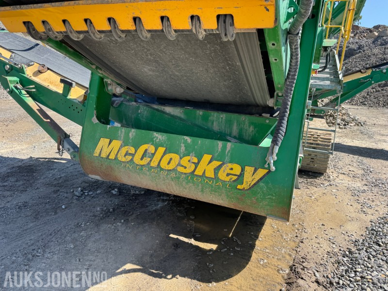 Пресевна инсталация 2018 McCloskey R155 Sikteverk: снимка 18