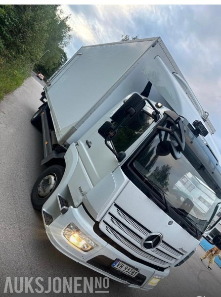 2018 Mercedes-Benz ATEGO 824 lastebil automat 16 paller - Камион фургон: снимка 5 2018 Mercedes-Benz ATEGO 824 lastebil automat 16 paller - Камион фургон: снимка 5
