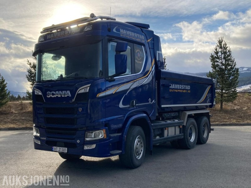 2018 Scania R 650 - Nextgen - Tippbil - Euro 6 - Самосвал камион: снимка 1 2018 Scania R 650 - Nextgen - Tippbil - Euro 6 - Самосвал камион: снимка 1