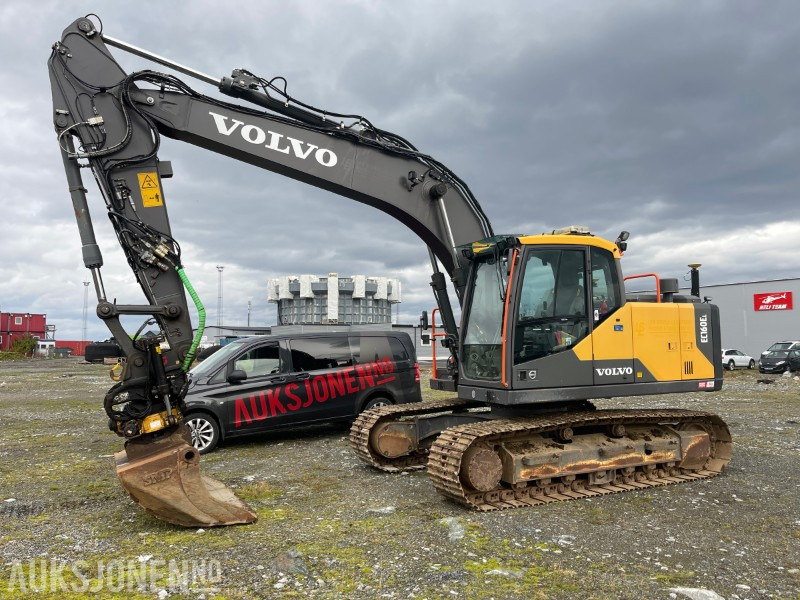 2018 Volvo EC 160 EL Gravemaskin med Engcon tiltrotator, Leica GPS, Sentralsmøring, Hk S60, 5327 timer - Багер: снимка 1 2018 Volvo EC 160 EL Gravemaskin med Engcon tiltrotator, Leica GPS, Sentralsmøring, Hk S60, 5327 timer - Багер: снимка 1