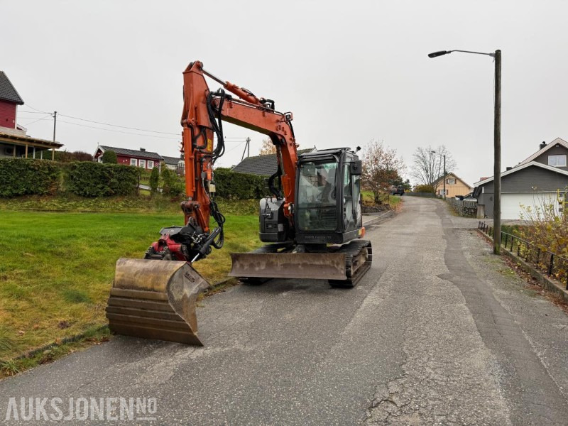 2019 Hitachi zx85us-6 Beltegraver - Gravemaskin - Багер: снимка 1 2019 Hitachi zx85us-6 Beltegraver - Gravemaskin - Багер: снимка 1