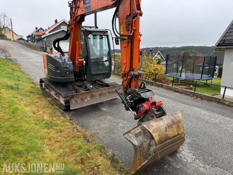 2019 Hitachi zx85us-6 Beltegraver - Gravemaskin - Багер: снимка 3 2019 Hitachi zx85us-6 Beltegraver - Gravemaskin - Багер: снимка 3