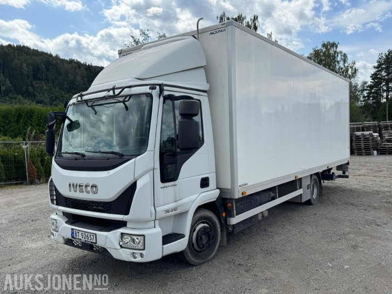 2019 Iveco Eurocargo skapbil med varme og kjøl i skap / 43126 km - Камион фургон: снимка 1 2019 Iveco Eurocargo skapbil med varme og kjøl i skap / 43126 km - Камион фургон: снимка 1