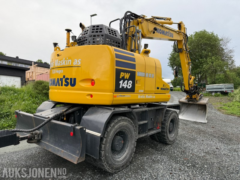 2019 Komatsu PW148-11 Hjulgraver - Leddet bom - GPS - Багер: снимка 3 2019 Komatsu PW148-11 Hjulgraver - Leddet bom - GPS - Багер: снимка 3