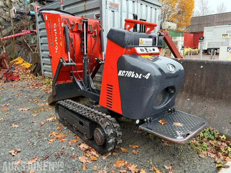 2019 Kubota KC70 minidumper - Самосвал: снимка 3 2019 Kubota KC70 minidumper - Самосвал: снимка 3