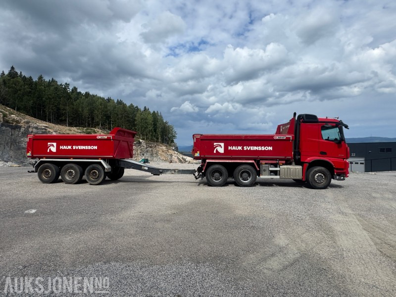 2019 Mercedes-Benz ARCOS - Fullt sett - Bil og henger - Tippsett - Самосвал камион: снимка 4 2019 Mercedes-Benz ARCOS - Fullt sett - Bil og henger - Tippsett - Самосвал камион: снимка 4