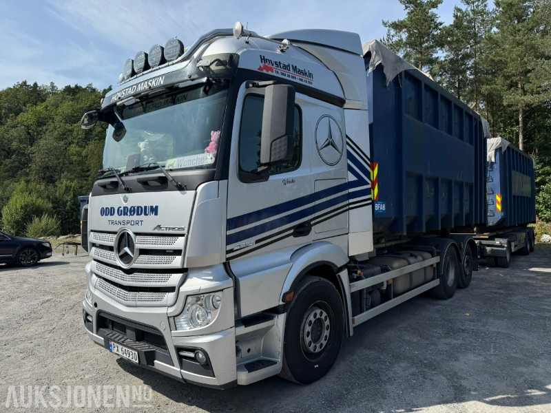 2019 Mercedes-Benz Actros Krokbil / Leveres Eugodkjent - Мултилифт с кука камион: снимка 1 2019 Mercedes-Benz Actros Krokbil / Leveres Eugodkjent - Мултилифт с кука камион: снимка 1