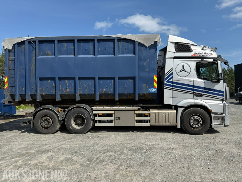 2019 Mercedes-Benz Actros Krokbil / Leveres Eugodkjent - Мултилифт с кука камион: снимка 4 2019 Mercedes-Benz Actros Krokbil / Leveres Eugodkjent - Мултилифт с кука камион: снимка 4