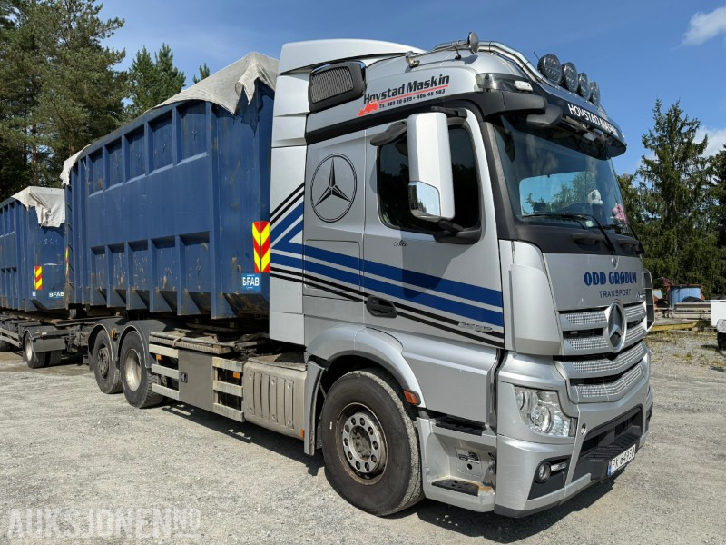 2019 Mercedes-Benz Actros Krokbil / Leveres Eugodkjent - Мултилифт с кука камион: снимка 3 2019 Mercedes-Benz Actros Krokbil / Leveres Eugodkjent - Мултилифт с кука камион: снимка 3