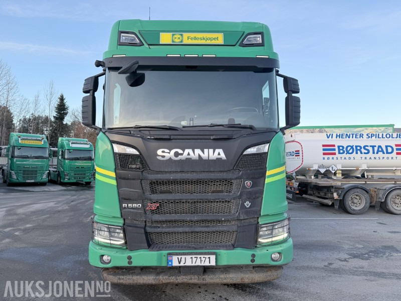 2019 Scania R 580 8x4 tridem krokløft - VDL 24t krok - Мултилифт с кука камион: снимка 2 2019 Scania R 580 8x4 tridem krokløft - VDL 24t krok - Мултилифт с кука камион: снимка 2