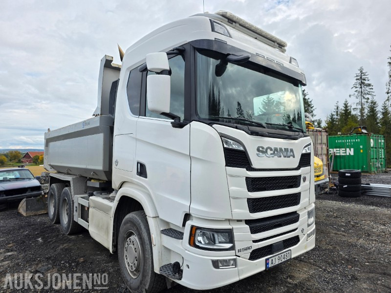 2019 Scania R580 6X4 EURO6 tippbil nylig EU-godkjent - Самосвал камион: снимка 2 2019 Scania R580 6X4 EURO6 tippbil nylig EU-godkjent - Самосвал камион: снимка 2