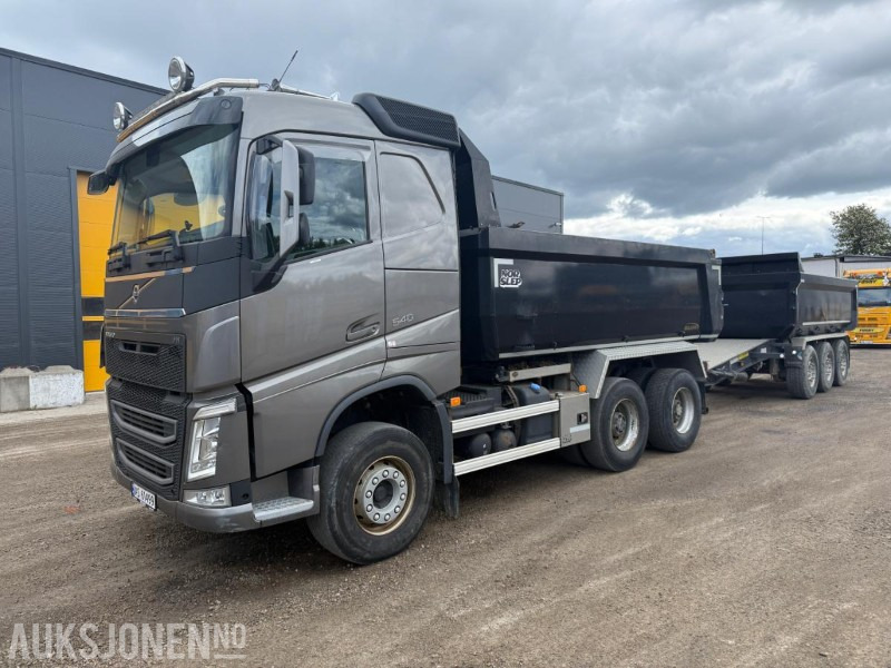 2019 VOLVO FH500 TIPPBIL M/MAUR BILPÅBYGG TRIPPELKJERRE SERVICEHISTORIKK LAV KM 6X4 EURO 6 - Самосвал камион: снимка 1 2019 VOLVO FH500 TIPPBIL M/MAUR BILPÅBYGG TRIPPELKJERRE SERVICEHISTORIKK LAV KM 6X4 EURO 6 - Самосвал камион: снимка 1