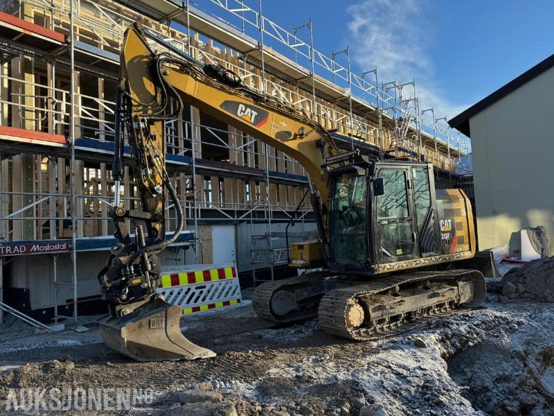 2020 Cat 313FL gravemaskin med maskinstyring / 2 skuffer / 5278 timer - Багер: снимка 1 2020 Cat 313FL gravemaskin med maskinstyring / 2 skuffer / 5278 timer - Багер: снимка 1