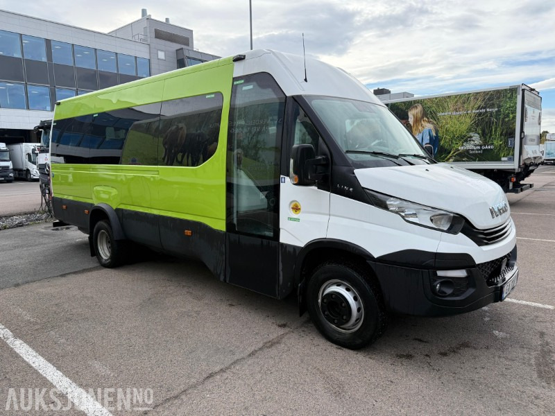 2020 Iveco Daily gass minibuss, luftfjæring, automat, 17 seter, lav km, ekstra seter, tilhengerfeste - Микробус, Пътнически бус: снимка 3 2020 Iveco Daily gass minibuss, luftfjæring, automat, 17 seter, lav km, ekstra seter, tilhengerfeste - Микробус, Пътнически бус: снимка 3