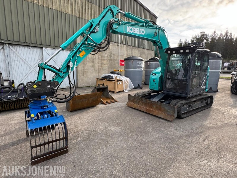 2020 Kobelco SK75SR-7 GRAVEMASKIN MED 2 SKUFFER OG SORTERINGSKLYPE - Багер: снимка 3 2020 Kobelco SK75SR-7 GRAVEMASKIN MED 2 SKUFFER OG SORTERINGSKLYPE - Багер: снимка 3