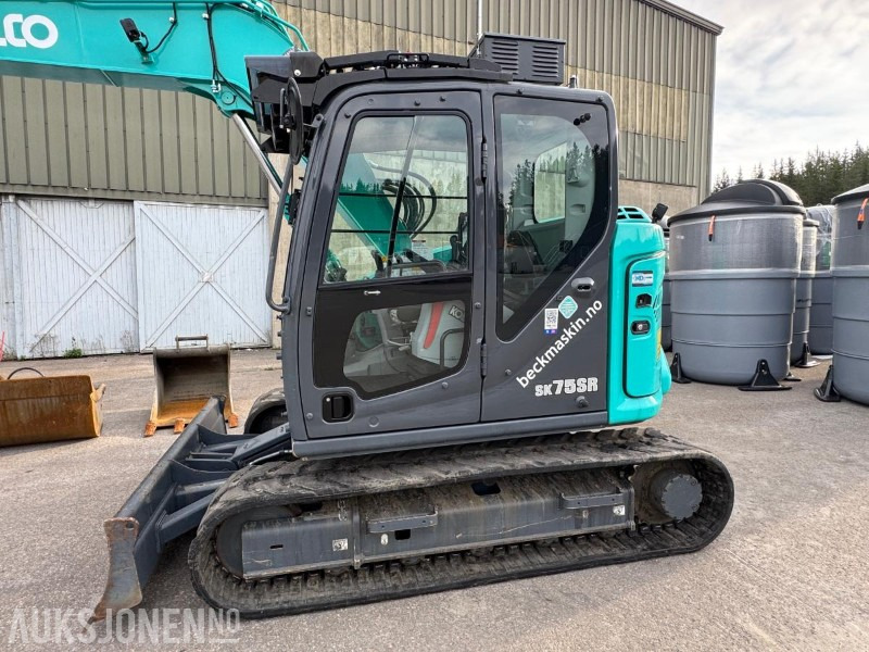 2020 Kobelco SK75SR-7 GRAVEMASKIN MED 2 SKUFFER OG SORTERINGSKLYPE - Багер: снимка 4 2020 Kobelco SK75SR-7 GRAVEMASKIN MED 2 SKUFFER OG SORTERINGSKLYPE - Багер: снимка 4