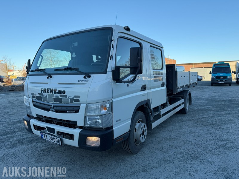 Мултилифт с кука камион 2020 Mitsubishi Fuso Canter krokbil med lav km!: снимка 1