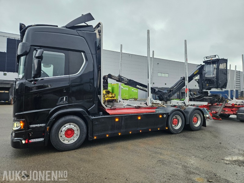 Камион за дърва 2020 Scania R730 B6x4NB med henger: снимка 9 Камион за дърва 2020 Scania R730 B6x4NB med henger: снимка 9
