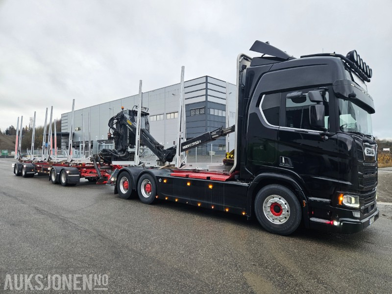 Камион за дърва 2020 Scania R730 B6x4NB med henger: снимка 7 Камион за дърва 2020 Scania R730 B6x4NB med henger: снимка 7